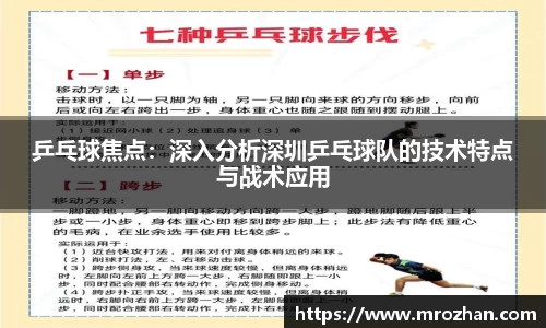 乒乓球焦点：深入分析深圳乒乓球队的技术特点与战术应用