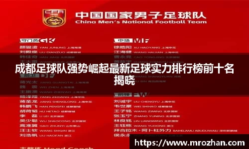 成都足球队强势崛起最新足球实力排行榜前十名揭晓