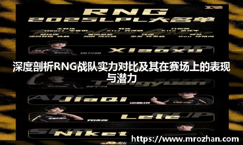 深度剖析RNG战队实力对比及其在赛场上的表现与潜力